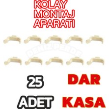 Stor Zebra Perde 25 Adet Dar Kasa Plastik Portray