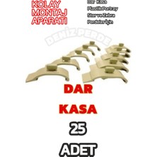 Stor Zebra Perde 25 Adet Dar Kasa Plastik Portray
