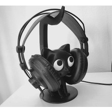 Kulaklık Standı Kedi Kulaklık Aksesuarı Kulaklık Tutucu Sevimli Kedi Cat Headphone Stand