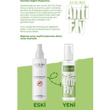 Auran Sivrisinek & Kene Kovucu Bitkisel Sprey %100 Doğal Vücut Koruyucu Mosquito Tick Defense Spray 100ML