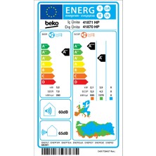 Beko 41870 Hp 18000 Btu A++ Duvar Tipi Klima