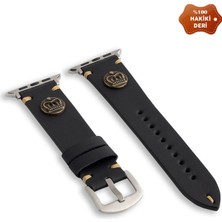 Nettech Apple Watch Seri 40/38 mm Uyumlu Deri Kordon