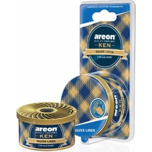 Areon Ken Blister Silver Linen Bardaklik Oto Araç Kokusu