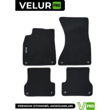 Velurpro Audi A6 2011-2018 Arası Araca Özel Halı Paspas Araba Halısı Oto Paspas