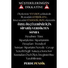 Sade Şık Ipek Zemin Kırışmaz Düz Tül Perde Sık Pile