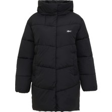 Reebok Carol Jacket Siyah Kadın Uzun Kaban