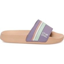 U.s. Polo Assn. Oppes 5fx Lila Kız Çocuk Terlik