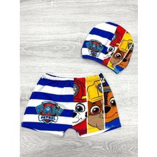 Cg Kids Paw Patrol Baskı Detaylı Boneı Hediyeli Mayo Erkek Çocuk