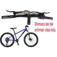Salcano Ng Team 100 24HD 13 Kadro Hidrolik Disk Fren Dağ Bisikleti (135 / 155 cm Arası Boy)