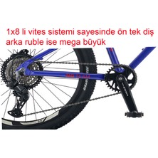 Salcano Ng Team 100 24HD 13 Kadro Hidrolik Disk Fren Dağ Bisikleti (135 / 155 cm Arası Boy)