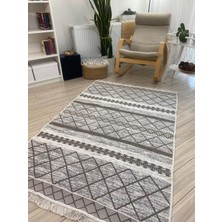 Kilimçifttaraflı Dokuma Kilim Çamaşır Makinesinde Yıkanabilir Pamuklu Dokuma Lüks Kilim