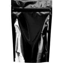 Siyah Alüminyum Doypack 13X22,5 cm - 100 Adet