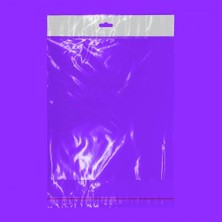 Ofis Turka Askılı Şeffaf Bantlı Poşet (17X20+10 Cm) 1. 000 Adet