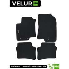 Velurpro Hyundai I20 2014-2020 Arası Araca Özel Halı Paspas Araba Halısı Oto Paspas