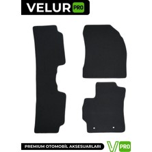 Velurpro Toyota Corolla 2007-2012 Araca Özel Halı Paspas Araba Halısı Oto Paspas