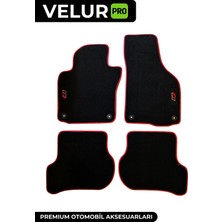 Volkswagen Golf 5 2004-2009 Araca Özel Halı Oto Paspas Yuvarlak Klips