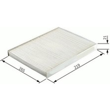 Polen Filtresi Opel Corsa D 1.2/1.4/1.6 06-14, Combo D 1.4/1.6 12 -, Adam 1.0/1.2/1.4 12-19, Corsa E 1.0/1.2/1.4 08 -, Fiat Fiorino 1.3/1.4 07 -, Doblo 1.3/1.4 10 -, Linea, Grande Punto 1.3/1.4 Dpmah