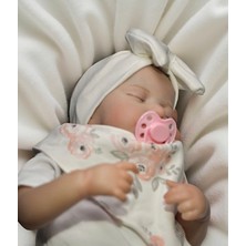 Bebeğin Için En Konforlu Bandana, ,0-2 Yaş Yazlık %100 Yerli Üretim Kız Bebek Penye Fiyonk Bandana