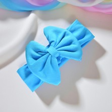Bebeğin Için En Konforlu Bandana, ,0-2 Yaş Yazlık %100 Yerli Üretim Kız Bebek Penye Fiyonk Bandana