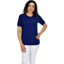 Kadın Yarım Kol Sıfıryaka Likralı Tişöt  BGL-ST04652