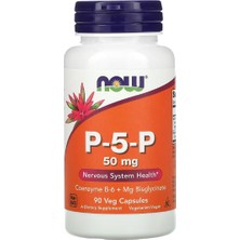 Now Foods P-5-P, 50 Mg, 90 Veg Capsules
