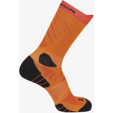 Salomon AERO CREW R+L Unisex Çorap Red Orange LC2626700