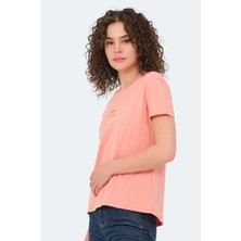 Slazenger Vıraj Kadın Tişört Somon