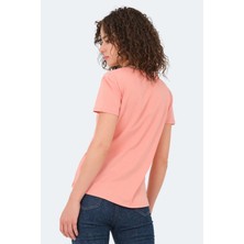 Slazenger Vıraj Kadın Tişört Somon