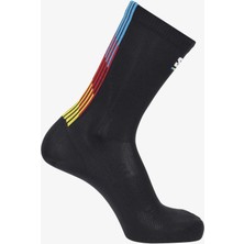 Salomon PULSE RACE FLAG CREW NEW R+L Unisex Çorap Black LC2625200