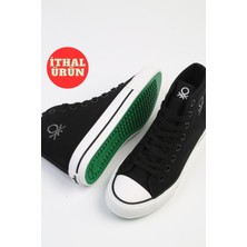 Benetton® | Ithal Siyah Kadın Spor Ayakkabı