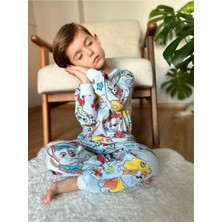 Erkek Çocuk Pamuklu Pijama Takımı