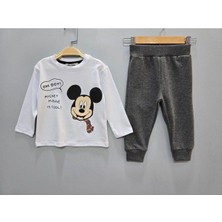 Mickey Pijama Takımı Unisex Takim