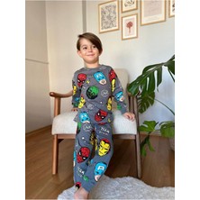 Erkek Çocuk Pamuklu Pijama Takımı