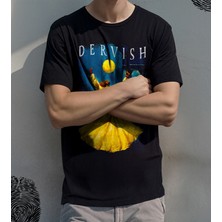 Butişört 'dervish – Derviş-- Mevlevi--Semazen'  Baskılı 'regular-Fit' Unisex Tişört