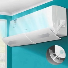 Ayarlanabilir Klima Hava Yönlendirici Aparatı Klima Siperliği 56-100 cm Split Klima Siperliği