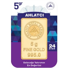İAR 24 Ayar 5 Gram Külçe Altın - Ahlatcı Nadirgold Agakulche