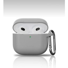 Apple 4. Nesil Airpods 2024 Uyumlu Silikon Kulakiçi Kulaklık Kılıfı