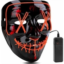 LED Işıklı Yeşil Maske