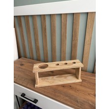 Ağaç Saç Fırçalığı Fön Makinesi ve Taraklık Için Banyo Düzenleyici 32X14