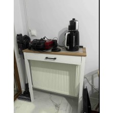 Kahve Köşesi Masası ( Üstü Ceviz - 80 x 30 x 92 )