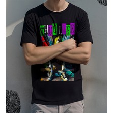 Butişört 'joker – Thug Life Thematic 'regular-Fit'  Baskılı 'regular-Fit' Unisex Tişört