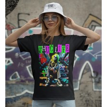 Butişört 'joker – Thug Life Thematic 'regular-Fit'  Baskılı 'regular-Fit' Unisex Tişört