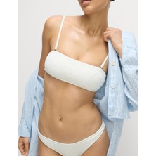 Marks & Spencer Kare Yaka Bandeau Bikini Üstü