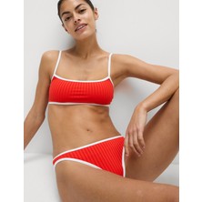 Marks & Spencer Ribanalı Kontrast Detaylı Bikini Üstü