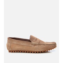 Hotiç Erkek Süet Deri Vizon Esnek Tabanlı Günlük Loafer