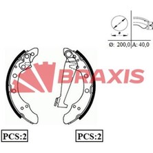 Arka Fren Balatası Pabuc Cordoba Ibıza Toledo Golf Iıı Polo / Classıc Favorıt Felıcıa Fabıa