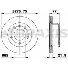 Fren Diski On Sprınter 95>06 , LT28 LT46 96>