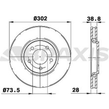 On Fren Diski Chrysler Grand Voyager Iıı Voyager Iv