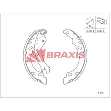 Fren Balatası Arka Pabuc 500 10 > 500C 09 > 500L 14 > Panda 03 > Ka 08 >