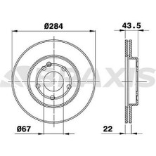 Fren Diski On C-Class W202 93>00 S202 96>01
